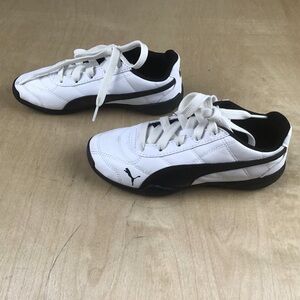 Puma Tune Cat 3 PS Black White 361208-01 Athletic Sneaker Shoes Sz 1.5c